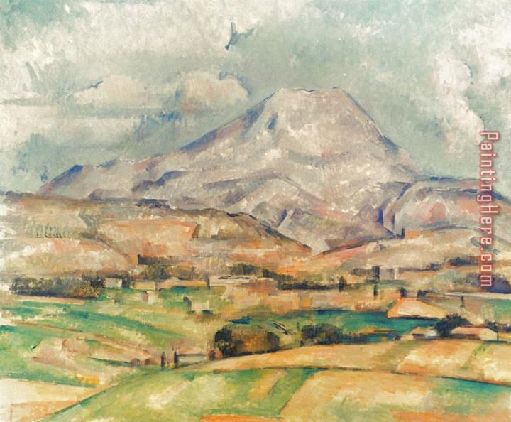 Paul Cezanne Cezanne St Victoire 1897